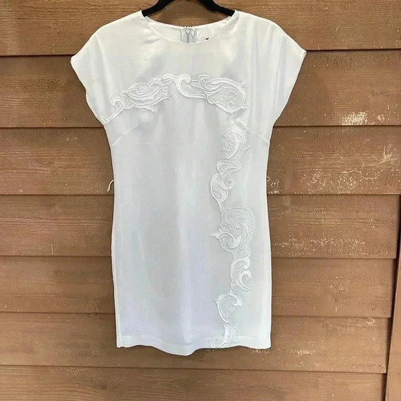 Armani Exchange gray mini dress size 0P - Picture 1 of 5